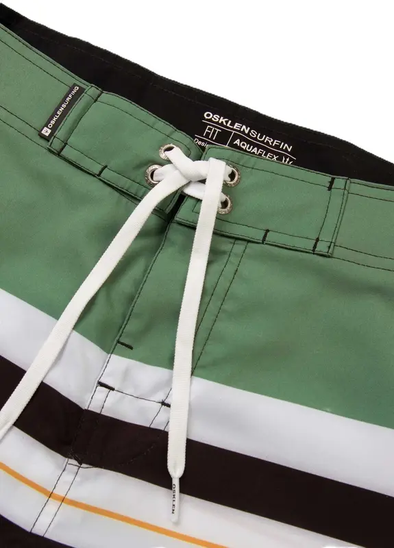 BERMUDA OSKLEN SURF LONGBOARD VERDE/BRANCO