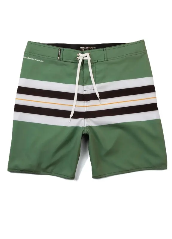 BERMUDA OSKLEN SURF LONGBOARD VERDE/BRANCO
