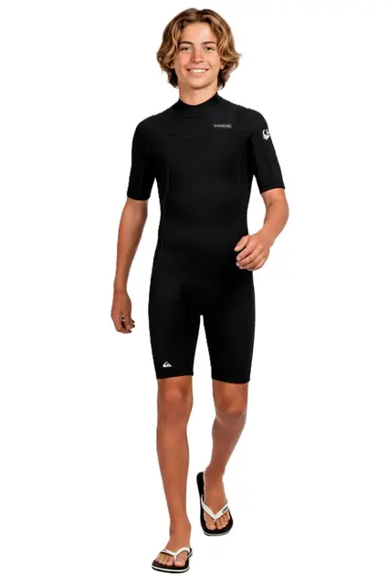 SHORT JOHN QUIKSILVER EVERYDAY SESSIONS B 2/2 SS BACK ZIP JUVENIL