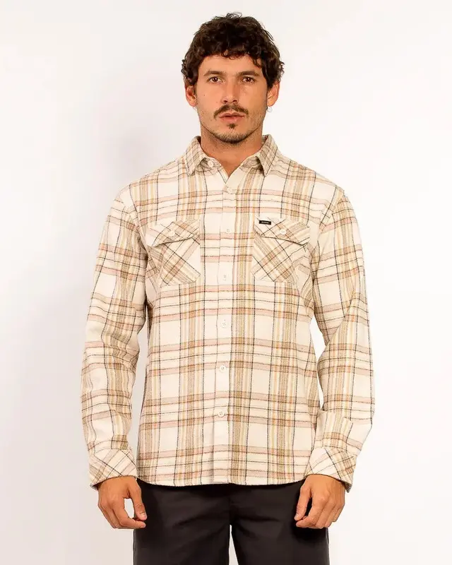 CAMISA RIP CURL GRIFFIN FLANNEL SHIRT 3021-BONE