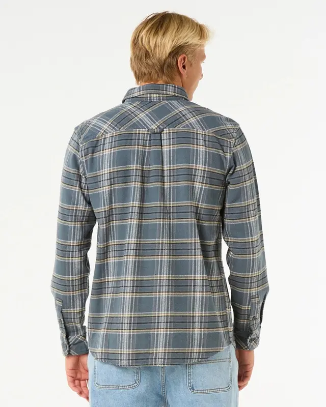 CAMISA RIP CURL GRIFFIN FLANNEL SHIRT 432-PINE NIGHT