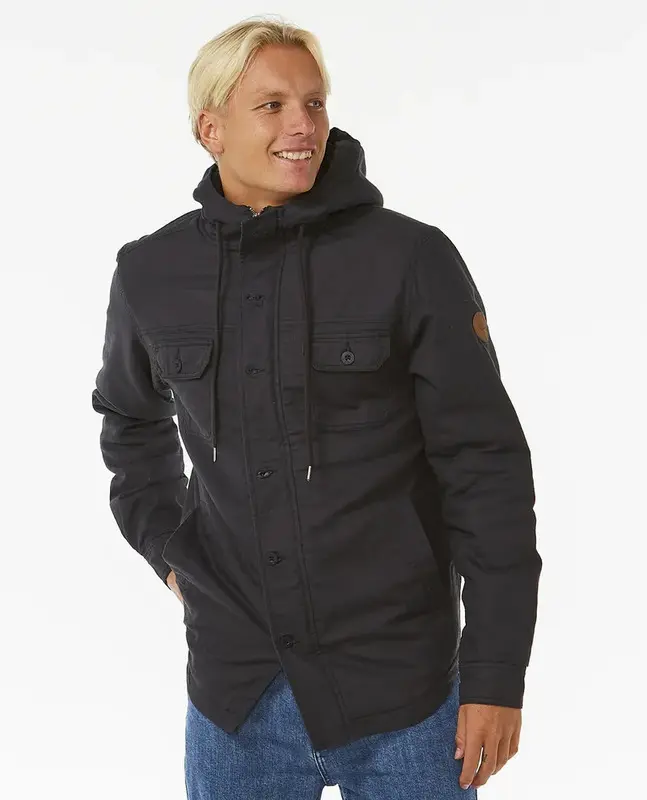 JAQUETA RIP CURL GIBBOS JACKET 8254-WASHED BLACK