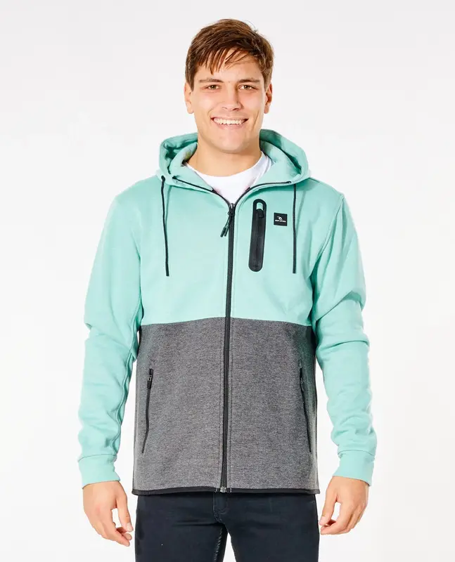 MOLETOM ESPECIAL RIP CURL DEPARTED ANTI A526-WASHED AQUA