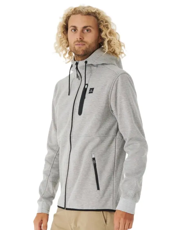 MOLETOM ESPECIAL RIP CURL DEPARTED ANTI GREY