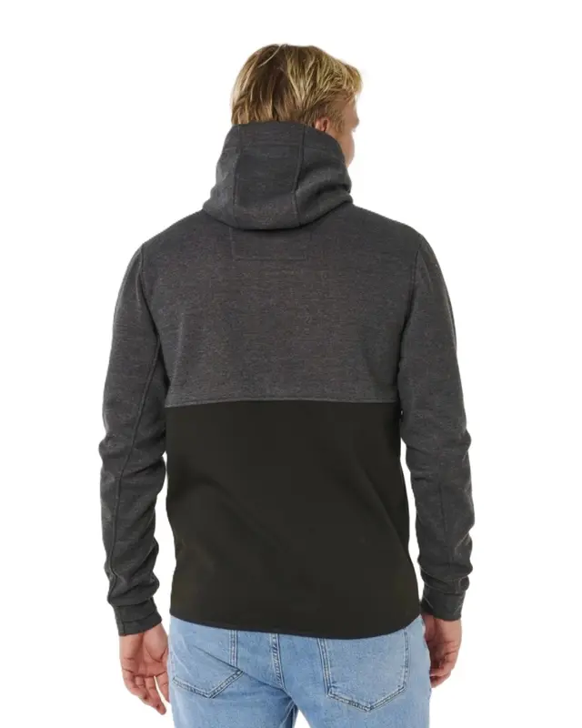 MOLETOM ESPECIAL RIP CURL DEPARTED ANTI 3442-BLACK MARLE