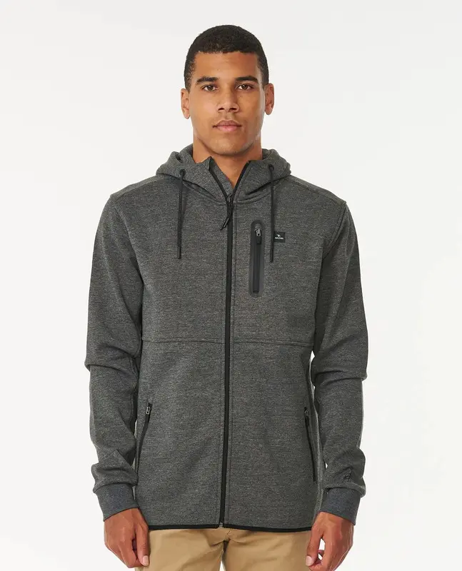 MOLETOM ESPECIAL RIP CURL DEPARTED ANTI 3481-CHARCOAL MARLE