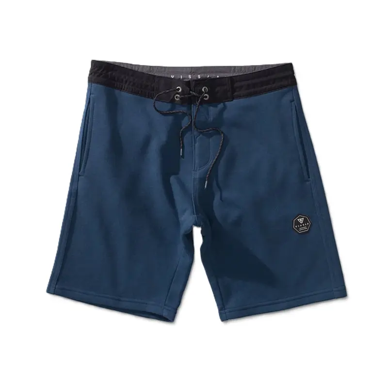 WALKSHORT VISSLA SOFA SURFER SOLID SETS DARK DENIM