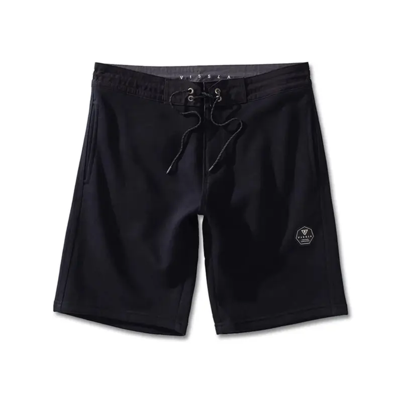 WALKSHORT VISSLA SOFA SURFER SOLID SETS PRETO