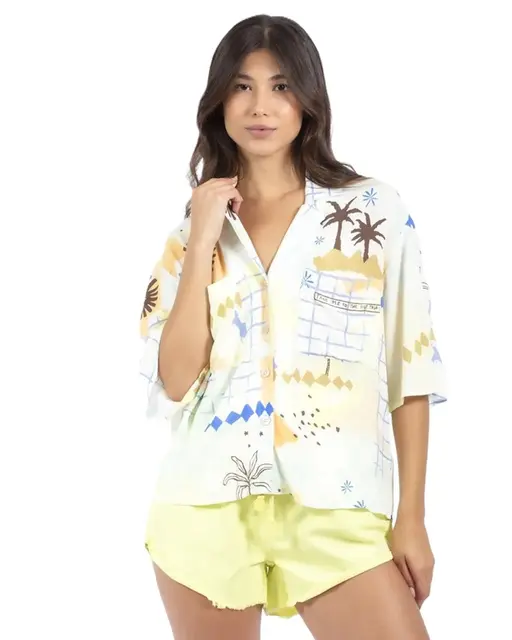 BLUSA RIP CURL SUN CLUB SHIRT