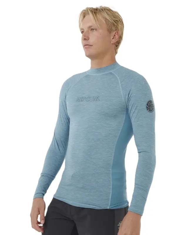CAMISETA RIP CURL UV DAWM PATROL UPF PERF 3442-BLACK MARLE