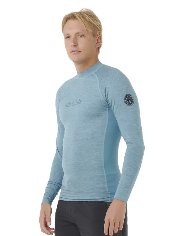 CAMISETA RIP CURL UV DAWM PATROL UPF PERF 3442-BLACK MARLE