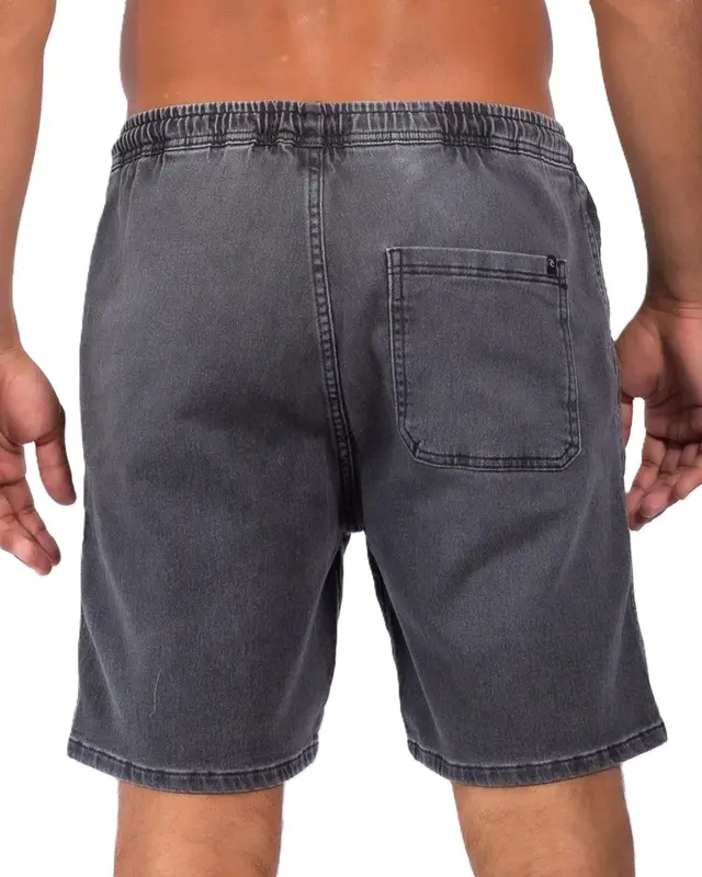 BERMUDA JEANS RIP CURL EPIC WALK 8254-WASHED BLACK
