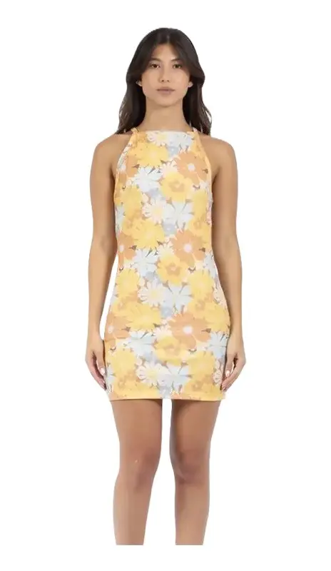 VESTIDO RIP CURL NORAH MINI DRESS 8371-DUSTY ORANGE
