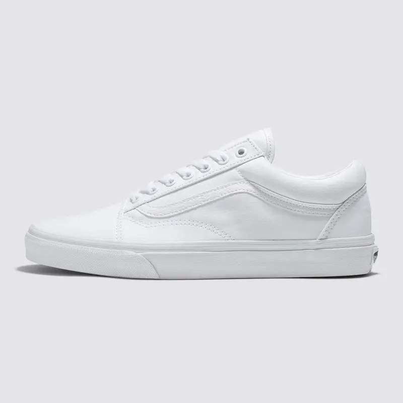 TENIS VANS OLD SKOOL TRUE WHITE