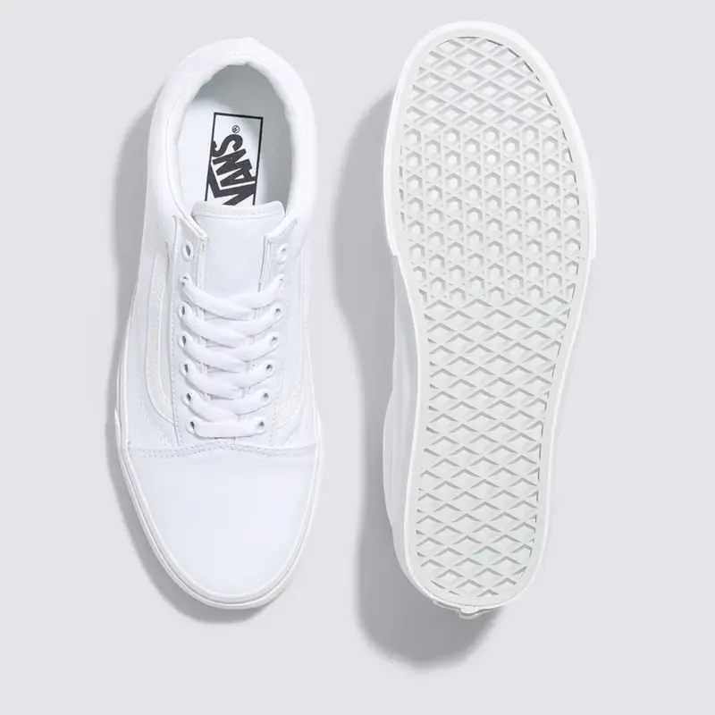 TENIS VANS OLD SKOOL TRUE WHITE