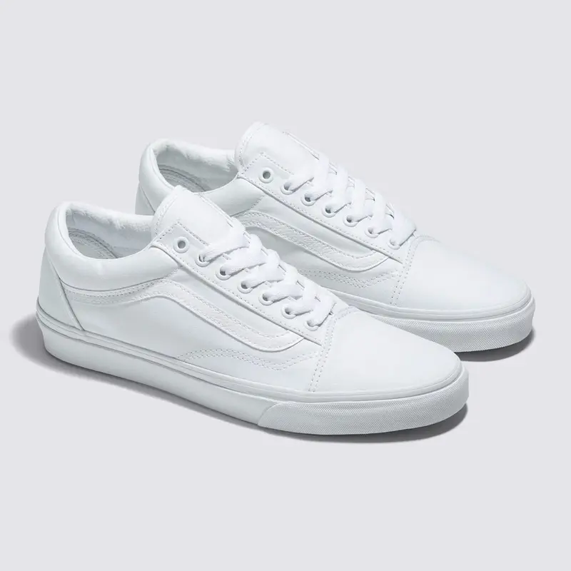 TENIS VANS OLD SKOOL TRUE WHITE
