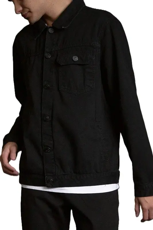JAQUETA JEANS EMPTY CONCEPT PRETO