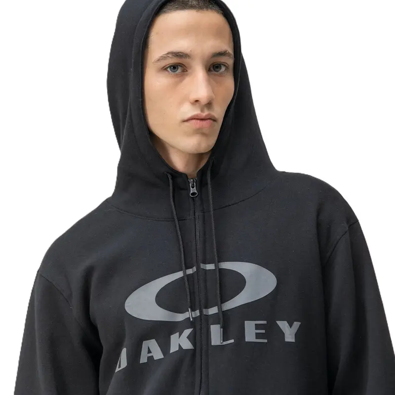 MOLETOM OAKLEY F/Z PULLOVER BLACKOUT