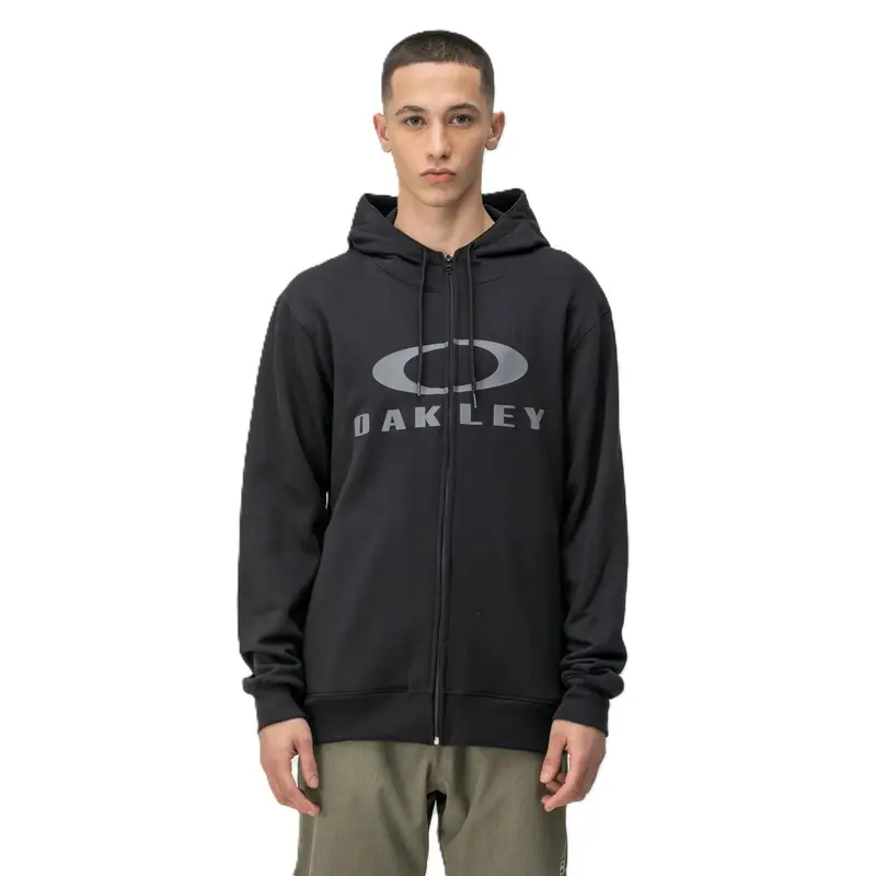 MOLETOM OAKLEY F/Z PULLOVER BLACKOUT
