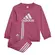 CONJUNTO ADIDAS AGASALHO LOGO INFANTIL