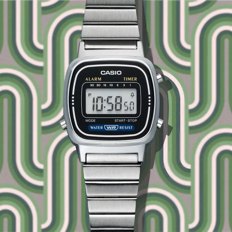 RELOGIO CASIO VINTAGE LA670WA-1DF-SC UNICA