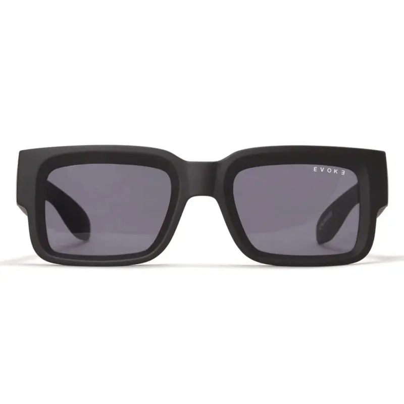 ÓCULOS DE SOL EVOKE LODOWN A12 MATTE BLACK UNICA