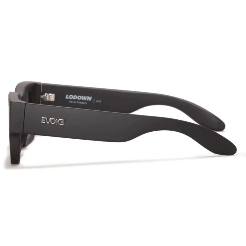 ÓCULOS DE SOL EVOKE LODOWN A12 MATTE BLACK UNICA