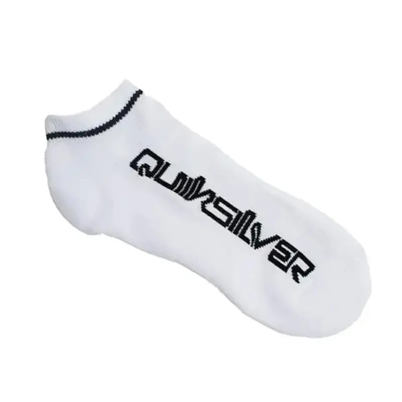 MEIA QUIKSILVER INVISIVEL KIT COM 3 BRANCO