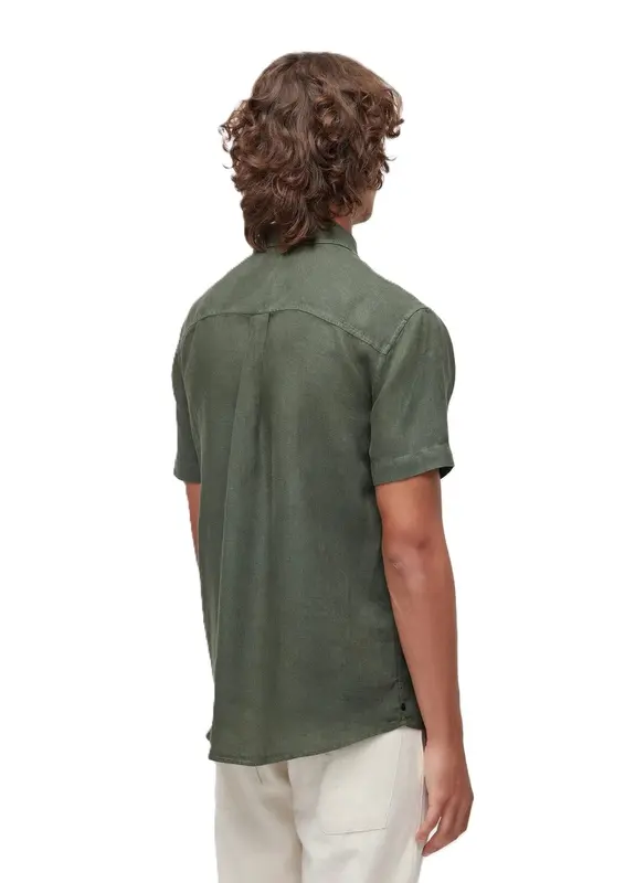 CAMISA OSKLEN CLASSIC LINHO VERDE AMAZON