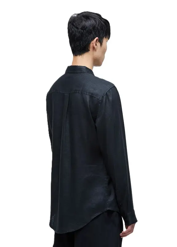 CAMISA OSKLEN CLASSIC LINEN PRETO