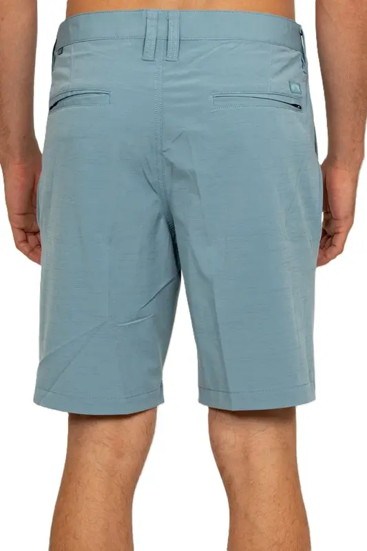BERMUDA BILLABONG CROSSFIRE SLUB MID WASHED BLUE