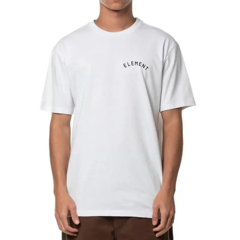 CAMISETA ELEMENT COMPASS BRANCO