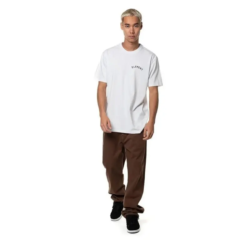 CAMISETA ELEMENT COMPASS BRANCO