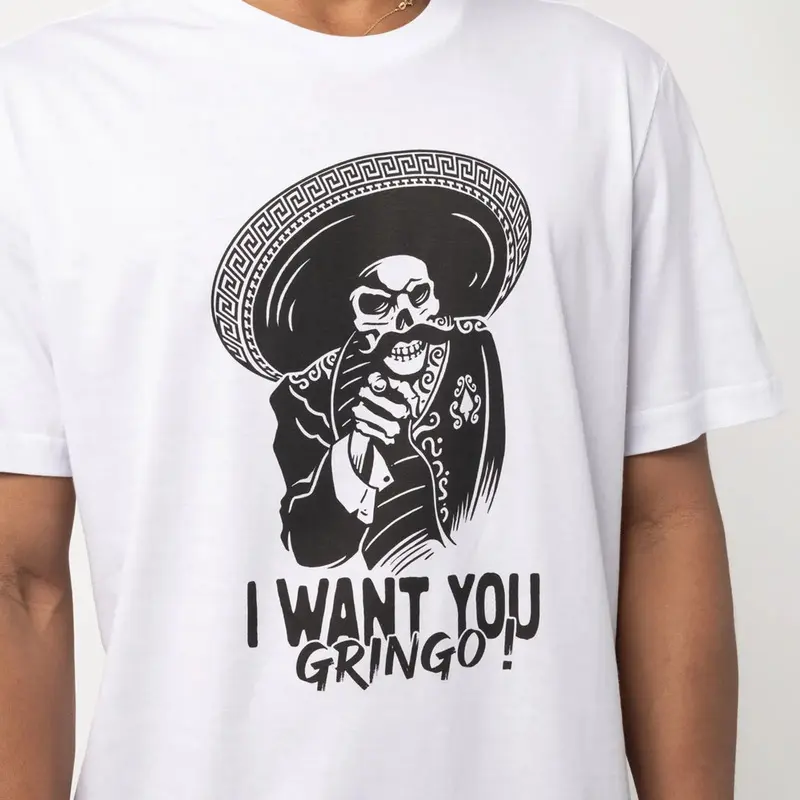 CAMISETA MCD REGULAR GRINGO BRANCO