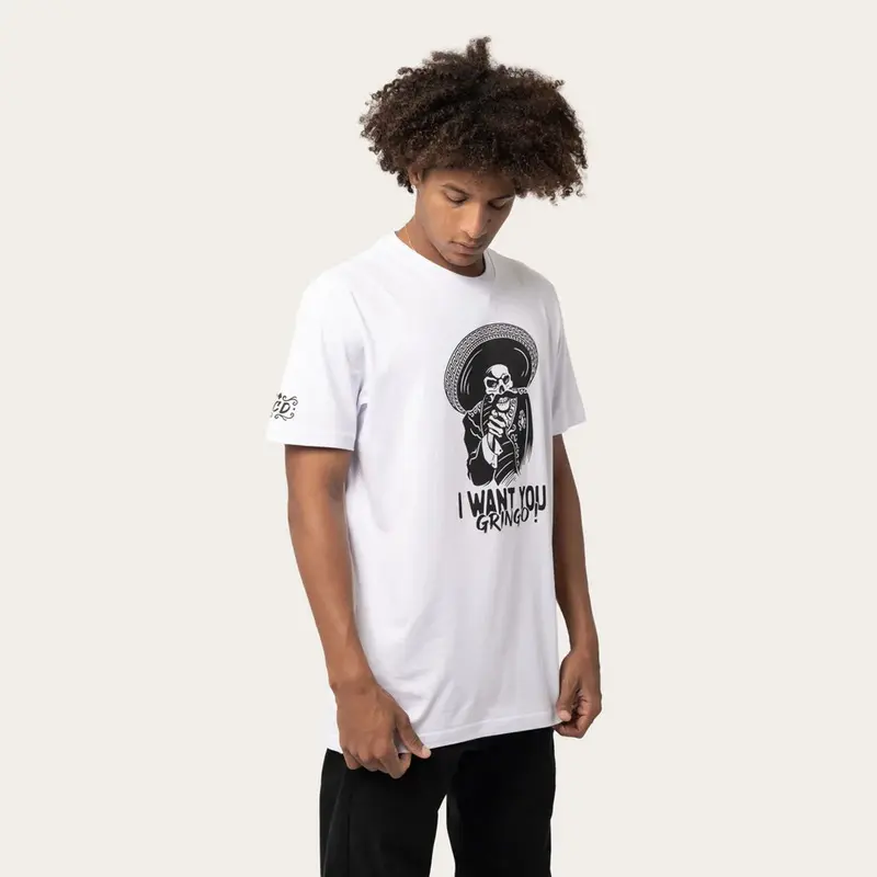 CAMISETA MCD REGULAR GRINGO BRANCO