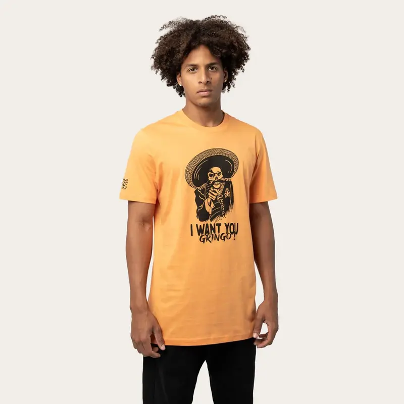 CAMISETA MCD REGULAR GRINGO LARANJA TORANJA
