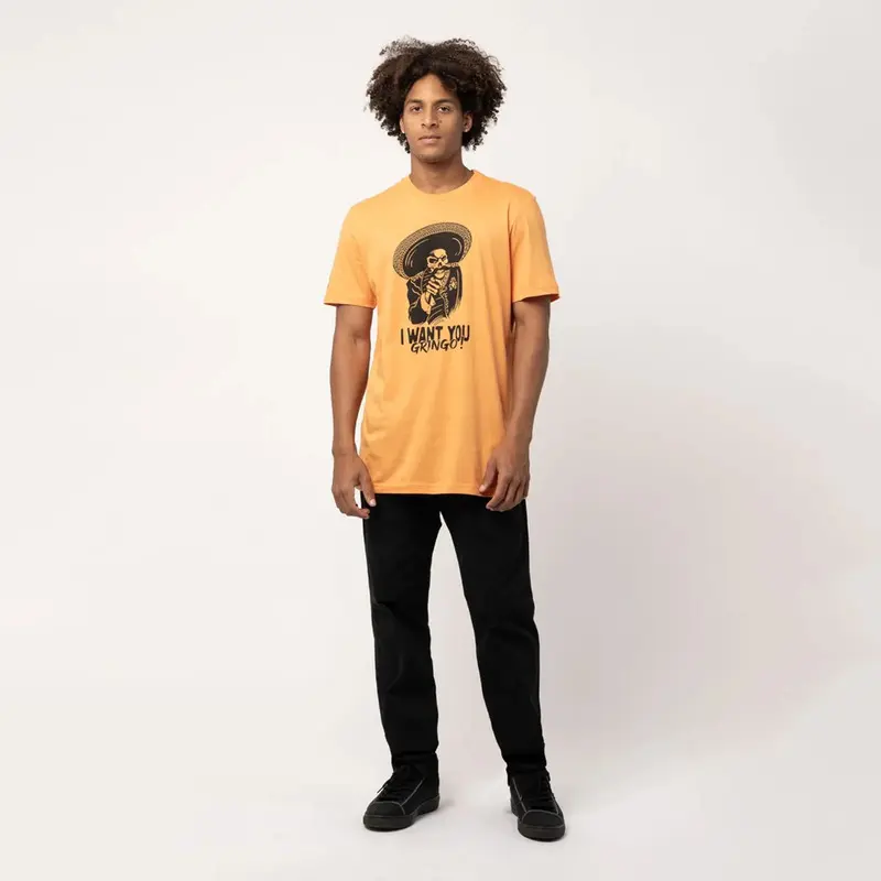 CAMISETA MCD REGULAR GRINGO LARANJA TORANJA