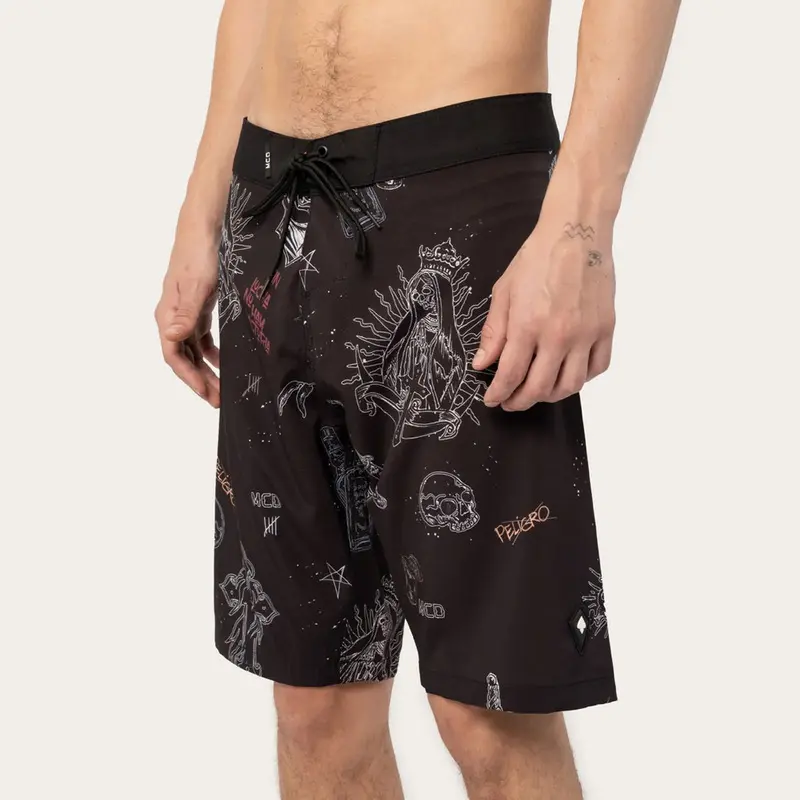 BOARDSHORTS MCD LUCHA LIBRE PRETO
