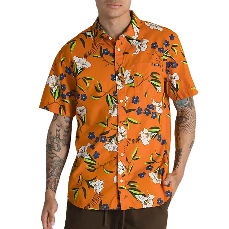 CAMISA VANS THOMPSON SS HARVEST PUMPKIN