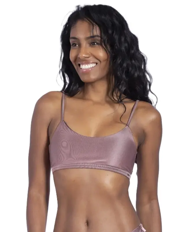 TOP BIQUINI RIP CURL ESSENTIAL SURF BRALETTE A025-LIGHT BROWN