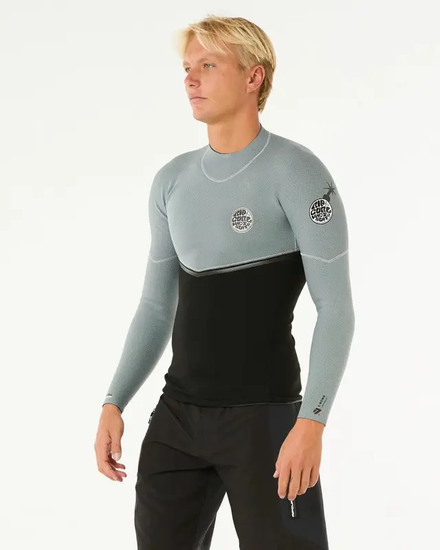 JAQUETA NEOPRENE RIP CURL E BOMB 1.5MM L/SL GB JK 142-ICED GREY