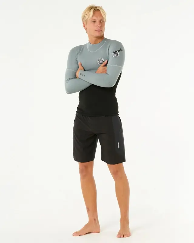 JAQUETA NEOPRENE RIP CURL E BOMB 1.5MM L/SL GB JK 142-ICED GREY