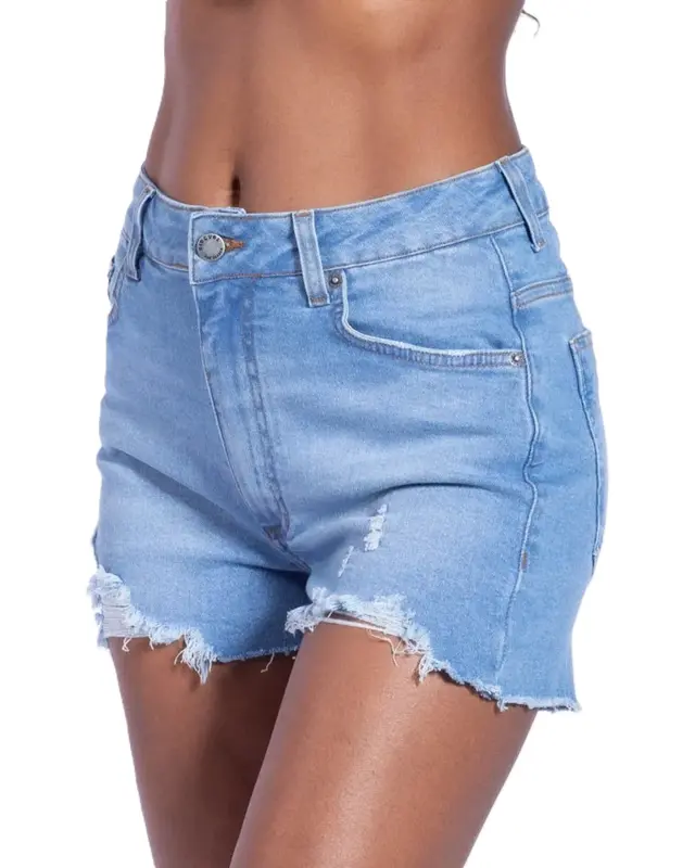 SHORT RIP CURL TARA SHORT DENIM 70-BLUE