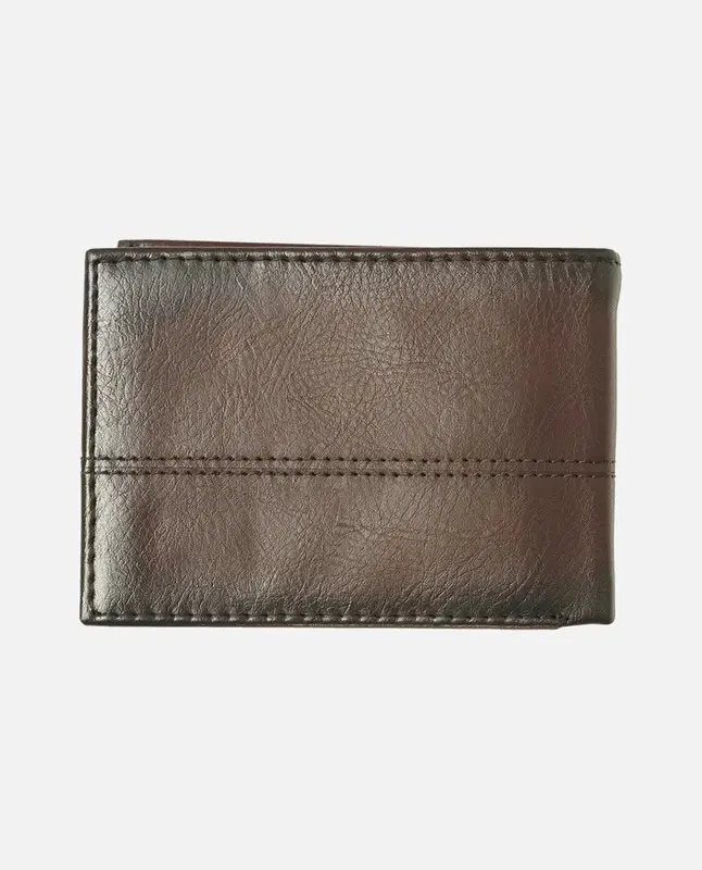 CARTERIA RIP CURL CORPAWATU ICON PU SLIM 5140-BLACK/TAN