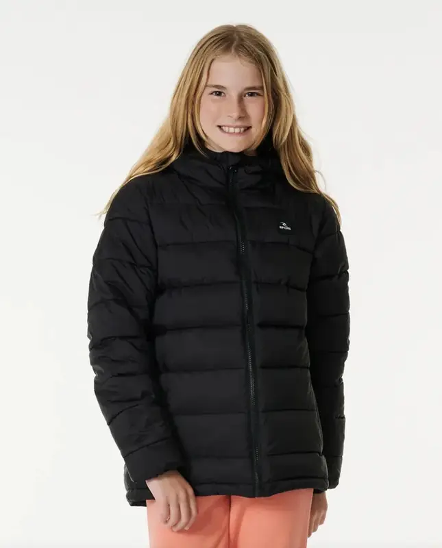 JAQUETA RIP CURL RIO PUFFER JACKET 90-BLACK