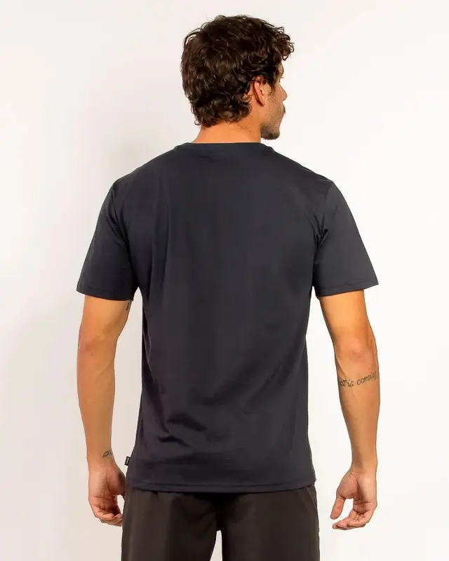 CAMISETA RIP CURL ICON TEE 8254-WASHED BLACK
