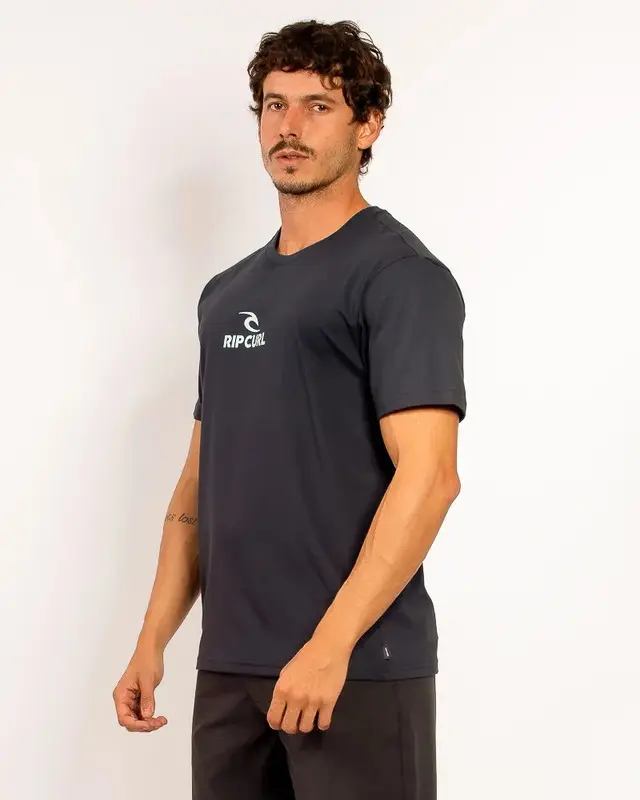 CAMISETA RIP CURL ICON TEE 8254-WASHED BLACK