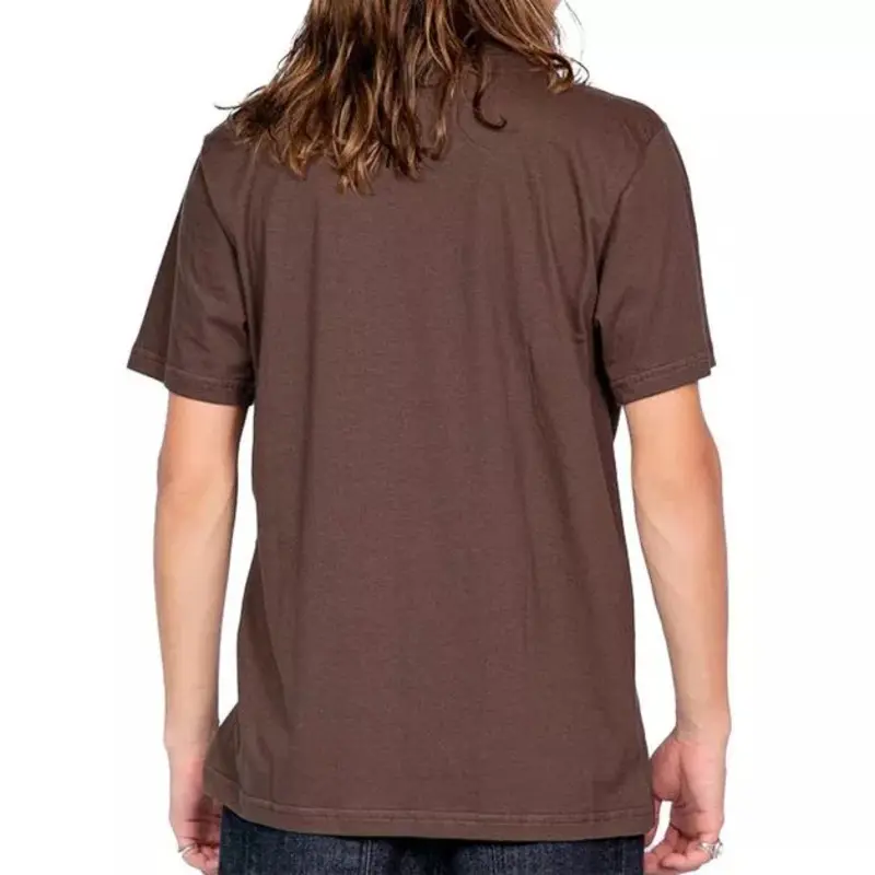 CAMISETA RIP CURL ICON TEE 118-COFFEE