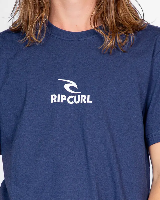 CAMISETA RIP CURL ICON TEE A441-WASHED NAVY