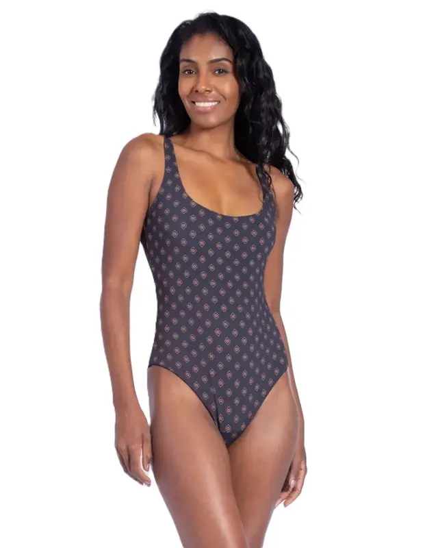 MAIO RIP CURL PACIFIC DREAMS ONE PIECE 90-BLACK
